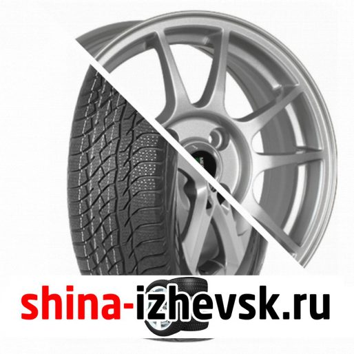Колесо в сборе Viatti Bosco зима (V-526) 205/70 R15 T 96 + Megami MGM-5 6xR15 4×100 ET40 DIA60.1 Серебристый в Ижевске